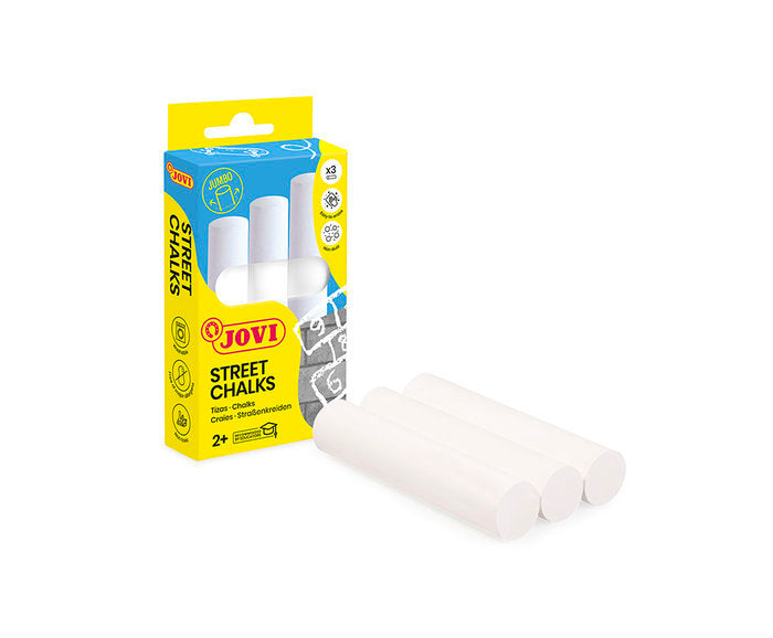 Tiza Jovi Jumbo 3 Unidades Blanco Marca Jovi