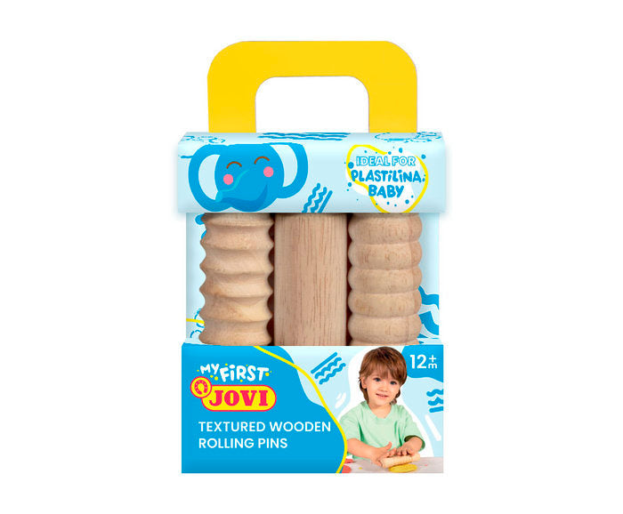RODILLO JOVI MY FIRST PLASTILINA 3 UNIDADES | 1 UNIDADES | (JOVI) Imagen principal del producto