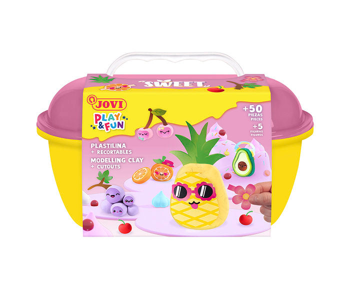 COFRE PLASTILINA JOVI PLAY&FUN SWEET | 1 UNIDADES | (JOVI) Imagen principal del producto