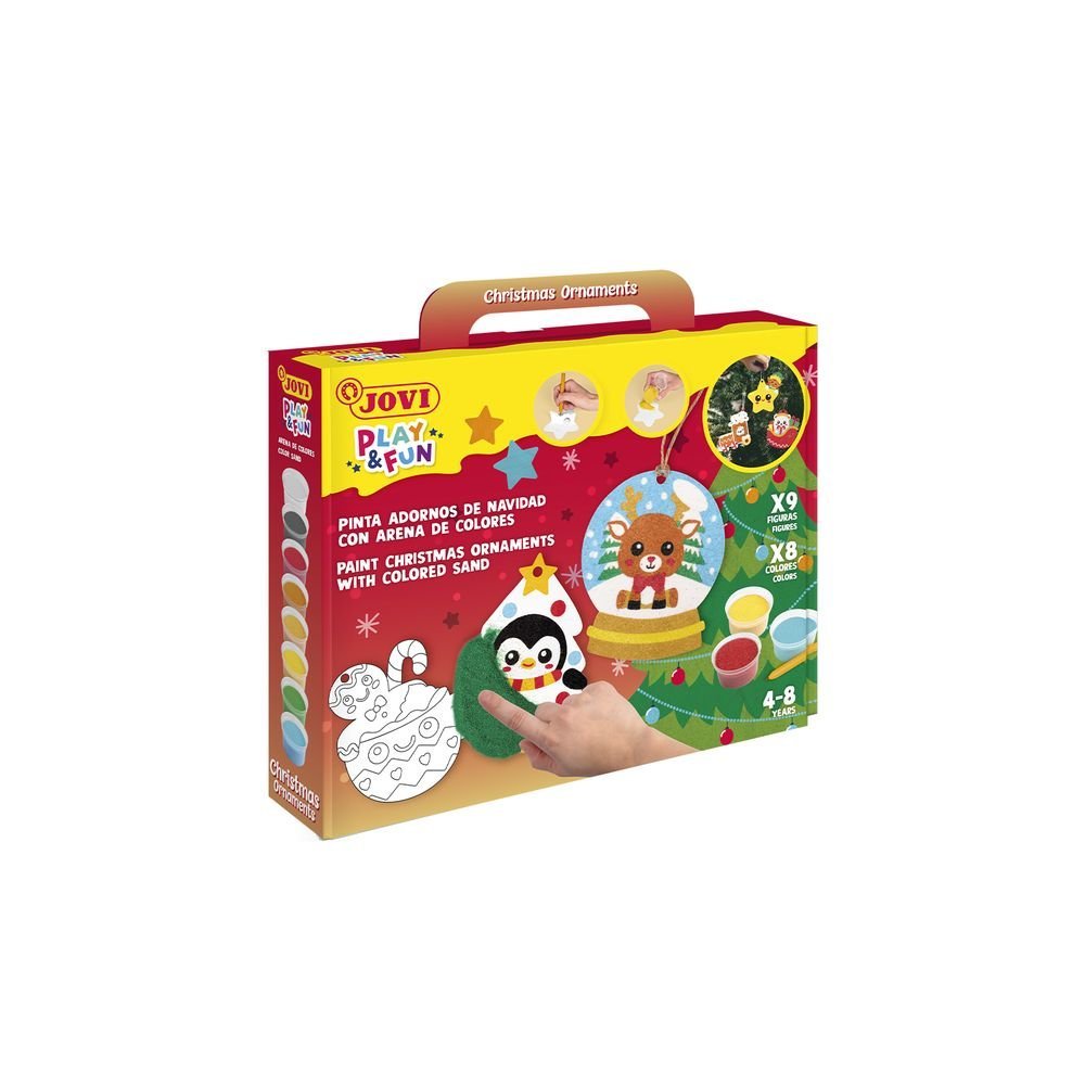 Kit Jovi Play&fun Pinta con Arena Navidad Imagen principal del producto