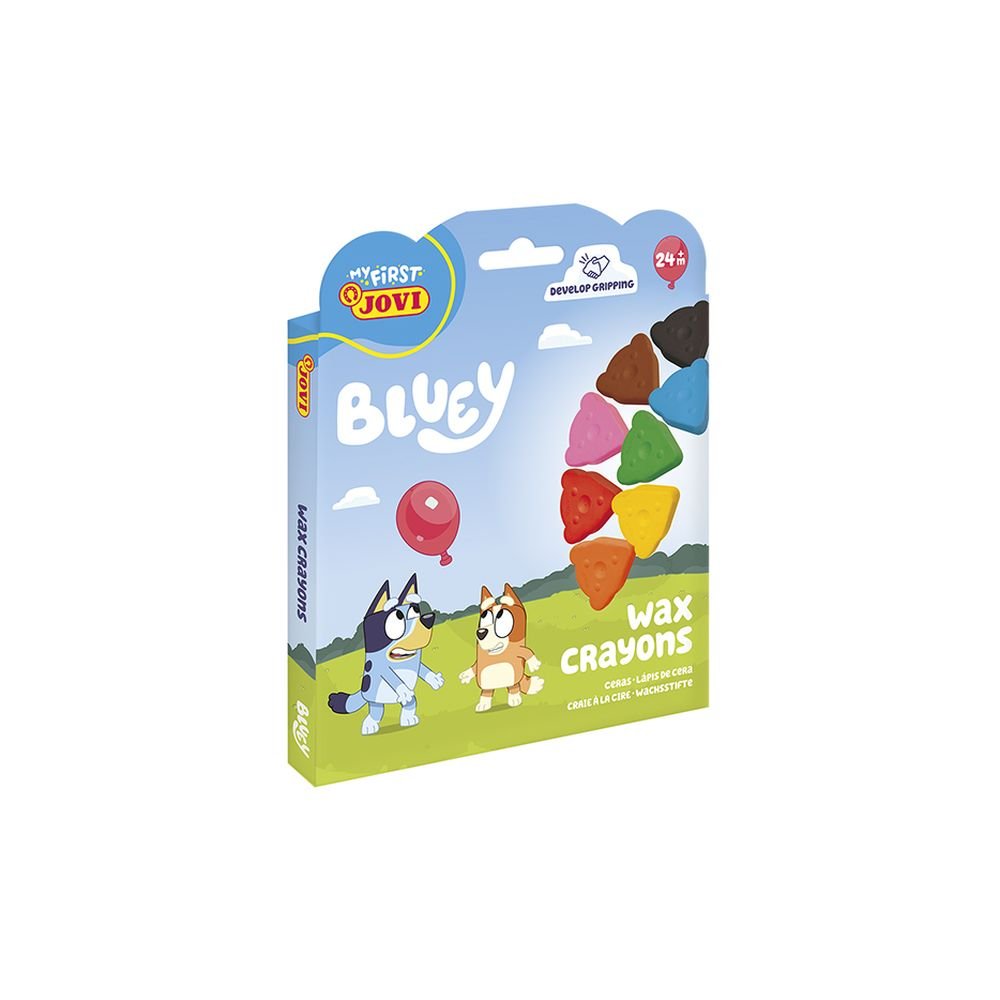 Cera Jovi Ositos My First Bluey 8 Colores Surtidos Marca Jovi Imagen principal del producto
