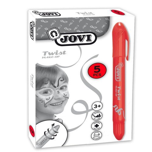 MAQUILLAJE JOVI TWIST ROJO | 5 UNIDADES | (JOVI) Imagen principal del producto