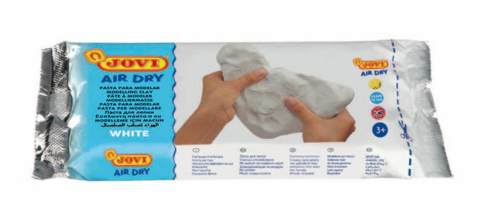 Pasta Modelar Jovi Air Dry 250 g Blanca Imagen principal del producto