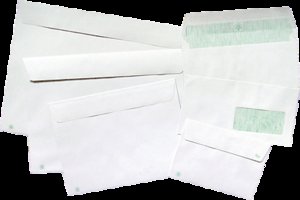 C/500 C/500 sobre autoadhesivo con tira de silicona open 110 (110x220) ventana derecha offset blanco 90g. Imagen principal del producto