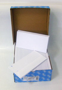 SOBRE BLANCO OPEN-115 115X225 AUT C/500 SIN VENTANA | 1 UNIDADES | (SAM TALLERES MANIPULACION)