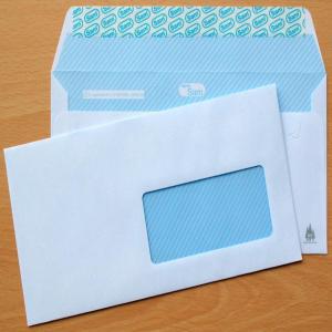 SOBRE BLANCO OPEN 115X225 AUT C/500 VENTANA DERECHA LASER | 1 UNIDADES | (SAM TALLERES MANIPULACION)