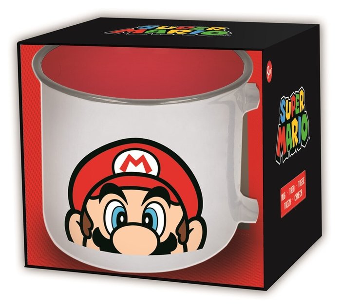 Taza Ceramica Desayuno 400 Ml. Super Mario en Caja Regalo Imagen principal del producto