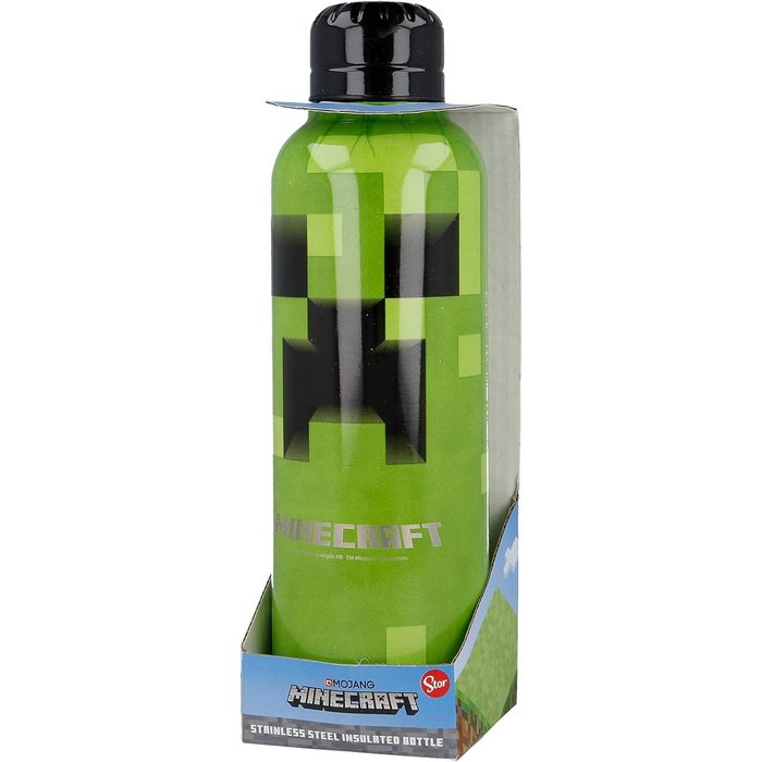 Botella Termo Acero Inoxidable 515 ml Minecraft STOR Imagen principal del producto