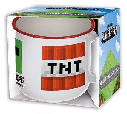 Taza Cerámica Desayuno 400 ml Minecraft en Caja de Regalo