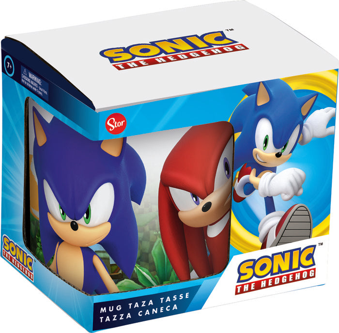 TAZA CERAMICA 325 ML EN CAJA REGALO SONIC | STOR | 1 UNIDAD | 8412497004973 Imagen principal del producto