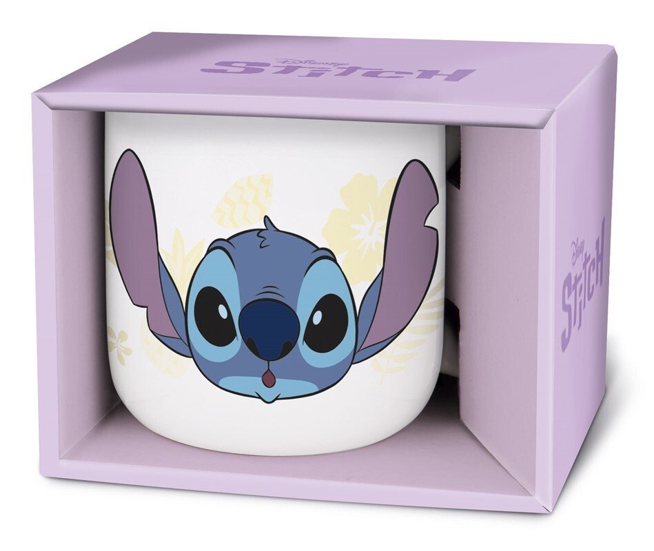Taza cerámica Stitch Palms Young Adult con caja regalo STOR Imagen principal del producto