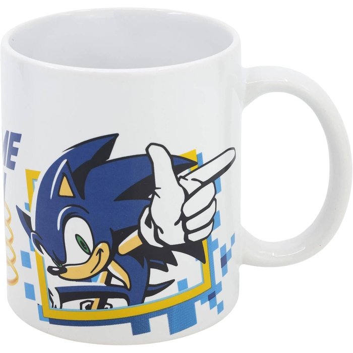 Taza Cerámica 325 ml en Caja Regalo Sonic Game STOR Imagen principal del producto