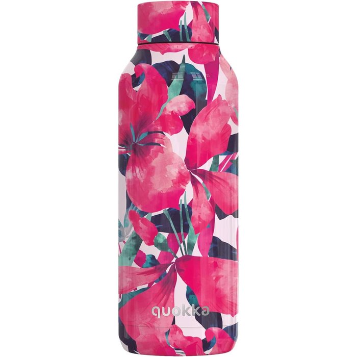 Botella Termo Acero Inoxidable 510 ml Pink Bloom Quokka Imagen principal del producto
