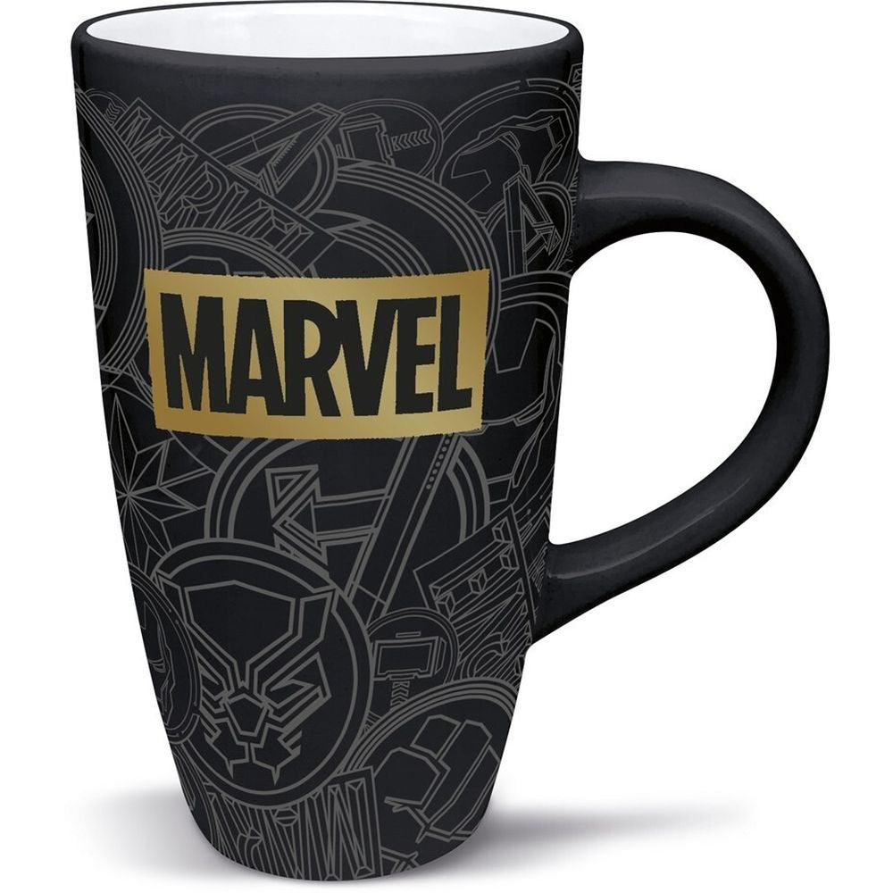 Taza Cerámica Latte 695 ml en Caja Marvel Golden Treasure STOR