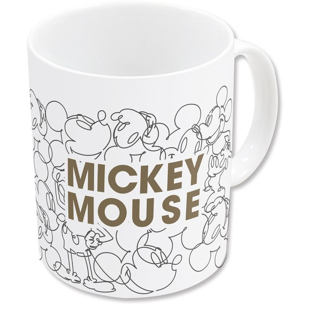 Taza cerámica 325 ml en caja regalo Mickey Mouse Signature STOR
