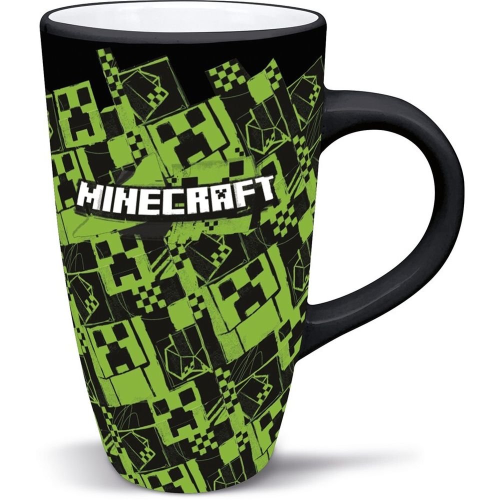 Taza cerámica Latte 695 ml en caja Minecraft Iconicmono Marca STOR Imagen principal del producto