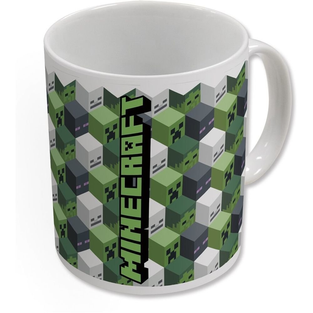 Taza cerámica 325 ml térmica en caja Minecraft Iconicmono STOR