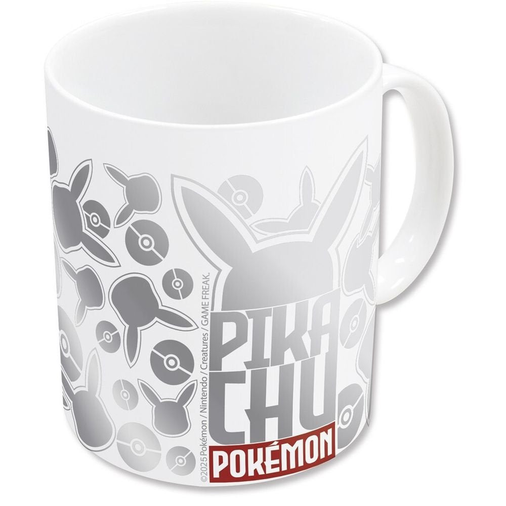 Taza Ceramica 325 ML en Caja Regalo Pokemon Metal Meltdown