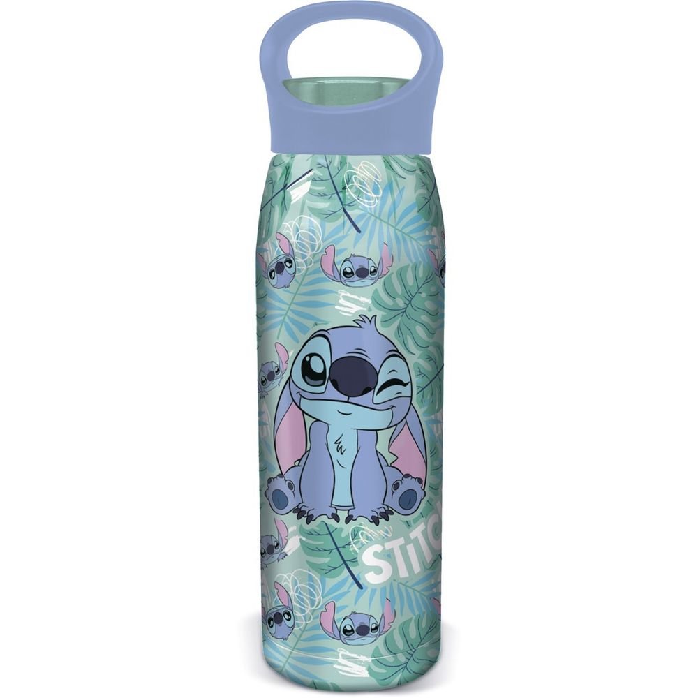 Botella Glam Termo Acero Inoxidable 665 ml Stitch Aloha Marca Stor