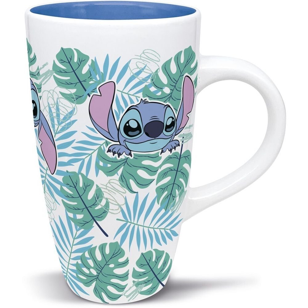 Taza Cerámica Latte 695 ml en Caja Regalo Stitch Aloha Marca STOR Imagen principal del producto