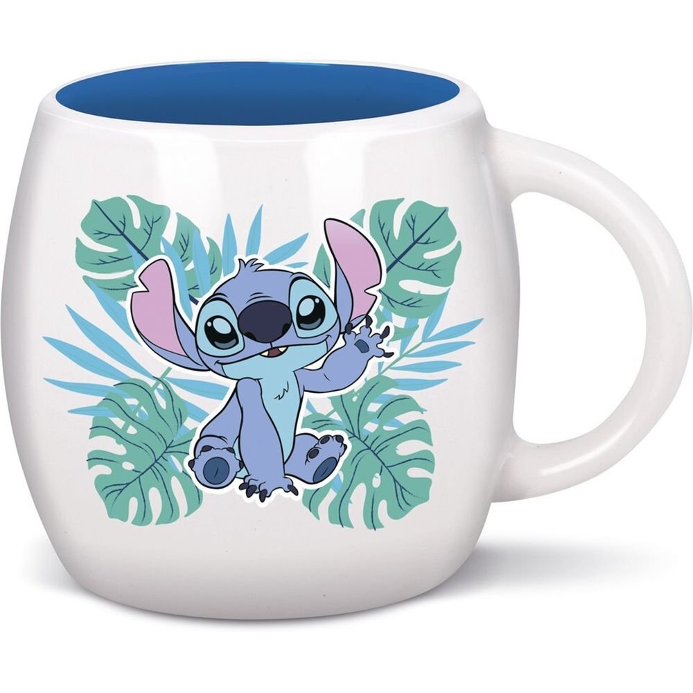 Taza Cerámica Globe 380 ml en Caja Regalo Stitch Aloha Marca STOR Imagen principal del producto