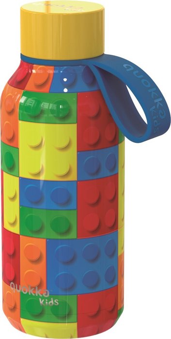 BOTELLA TERMO ACERO INOXIDABLE 330ML KIDS QUOKKA BRICKS | QUOKKA | 1 UNIDAD | 8412497401437 Imagen principal del producto