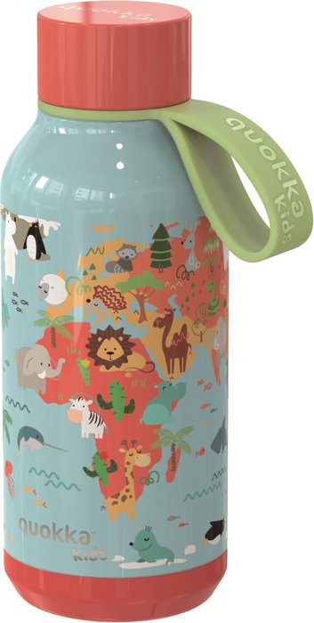 BOTELLA TERMO ACERO INOXIDABLE 330ML KIDS QUOKKA MAP | QUOKKA | 1 UNIDAD | 8412497401468 Imagen principal del producto