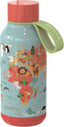 BOTELLA TERMO ACERO INOXIDABLE 330ML KIDS QUOKKA MAP | QUOKKA | 1 UNIDAD | 8412497401468