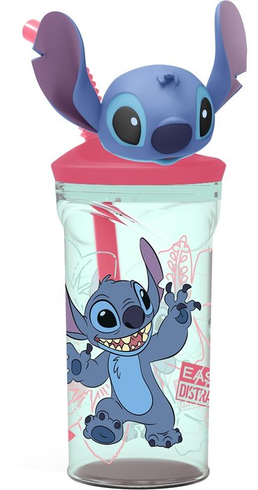 VASO FIGURITA 3D 360 ML, STITCH FLOWERS | STOR | 1 UNIDAD | 8412497748693 Imagen principal del producto