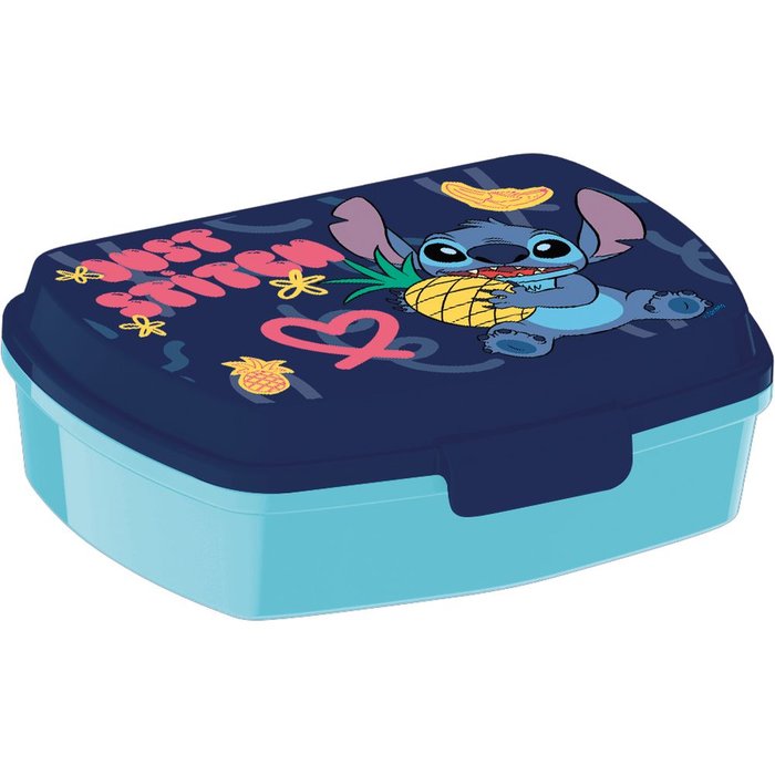 SANDWICHERA RECTANGULAR PLASTICO INFANTIL STITCH PALMS | STOR | 1 UNIDAD | 8412497750740 Imagen principal del producto