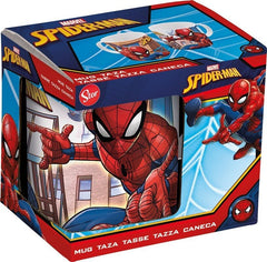 TAZA CERAMICA 325 ML EN CAJA REGALO SPIDERMAN STREETS | STOR