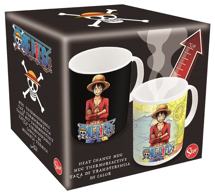 TAZA TERMICA EN CAJA DE REGALO 325 ML ONE PIECE | STOR | 1 UNIDAD | 8412497787432 Imagen principal del producto