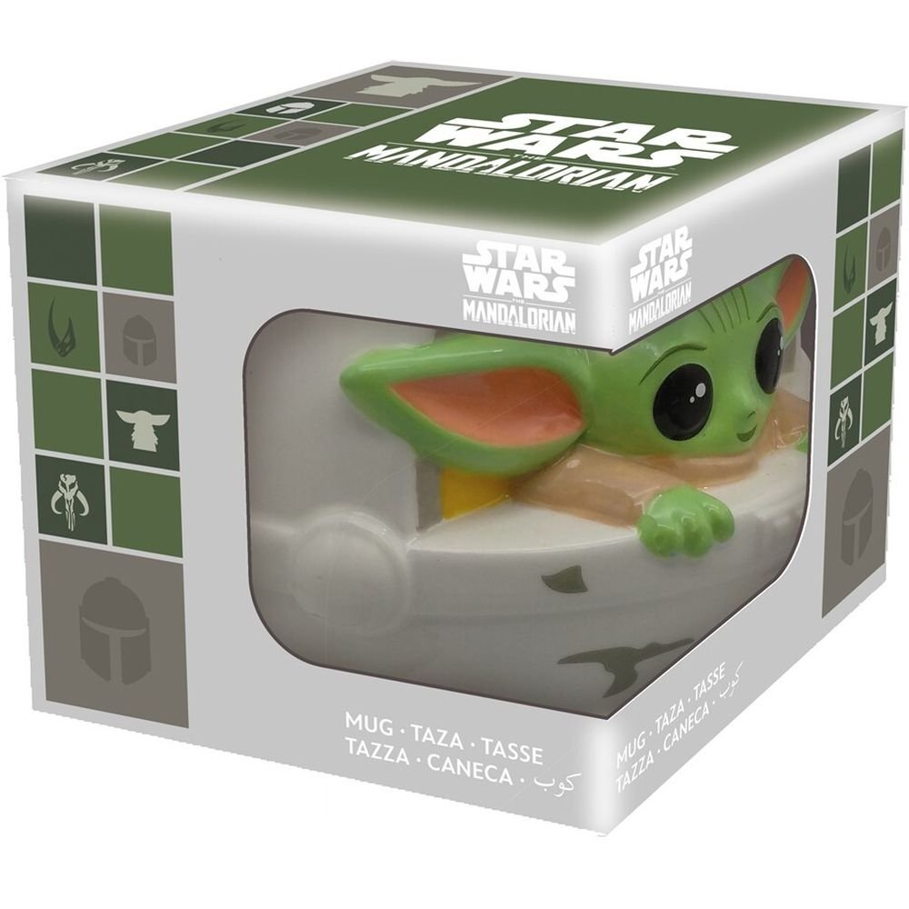 Taza Cerámica 3D 455 ML en Caja Regalo Grogu STOR Imagen principal del producto