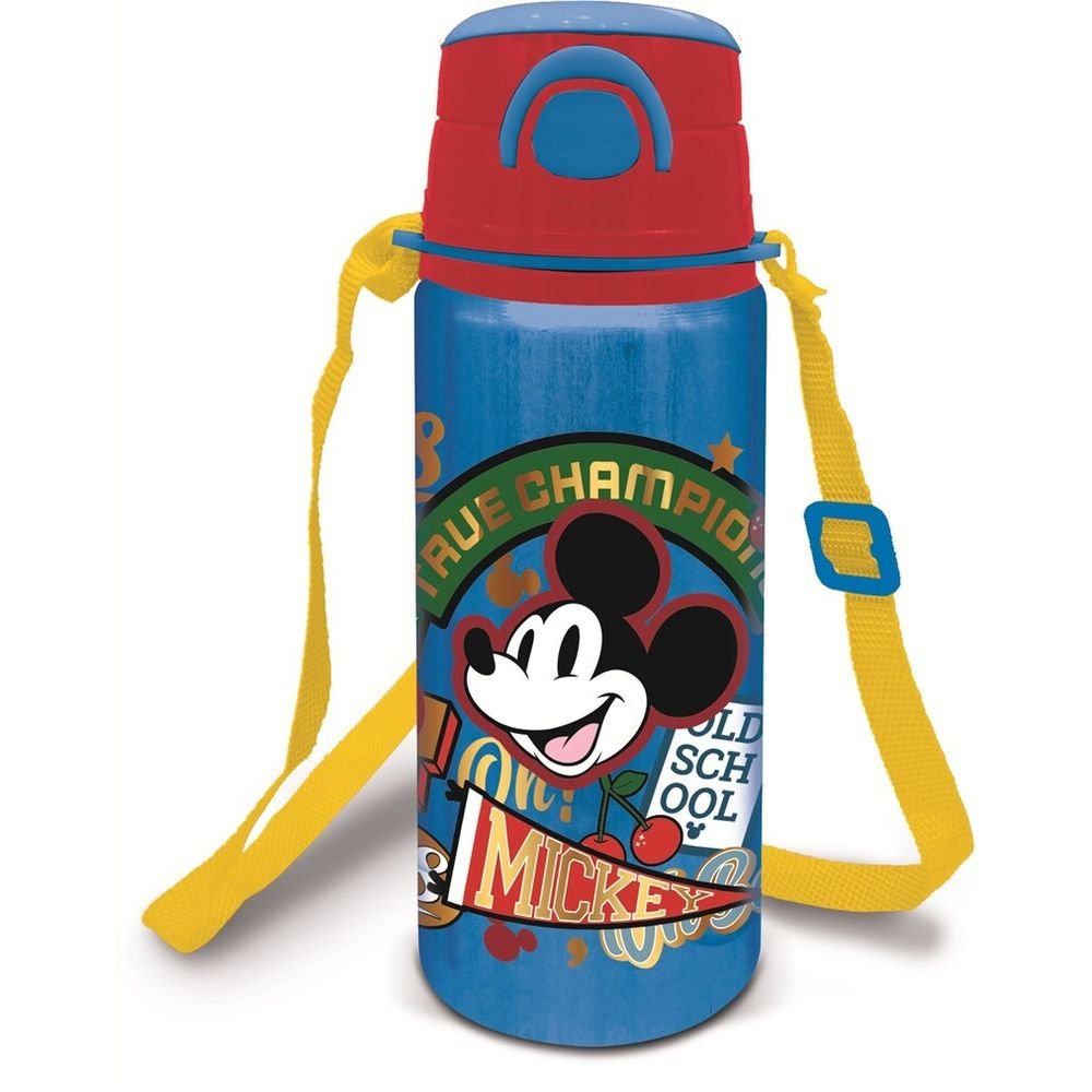 BOTELLA POP UP CON CORREA 730 ML MICKEY TRUE CHAMPIONS | STOR | 1 UNIDAD | 8412497811588 Imagen principal del producto