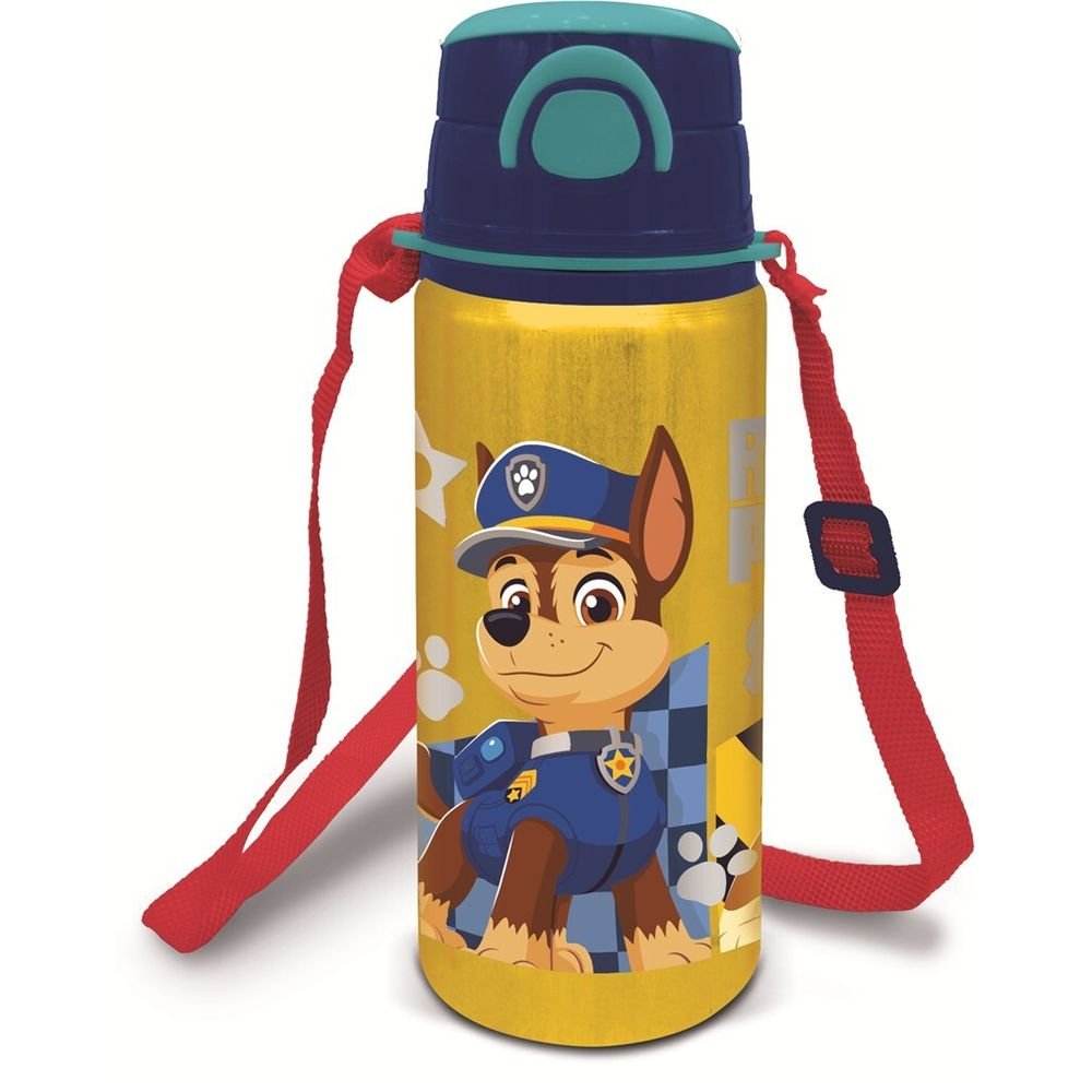 BOTELLA POP UP CON CORREA 730 ML PAW PATROL BOY RESCUE PUP | STOR | 1 UNIDAD | 8412497816583