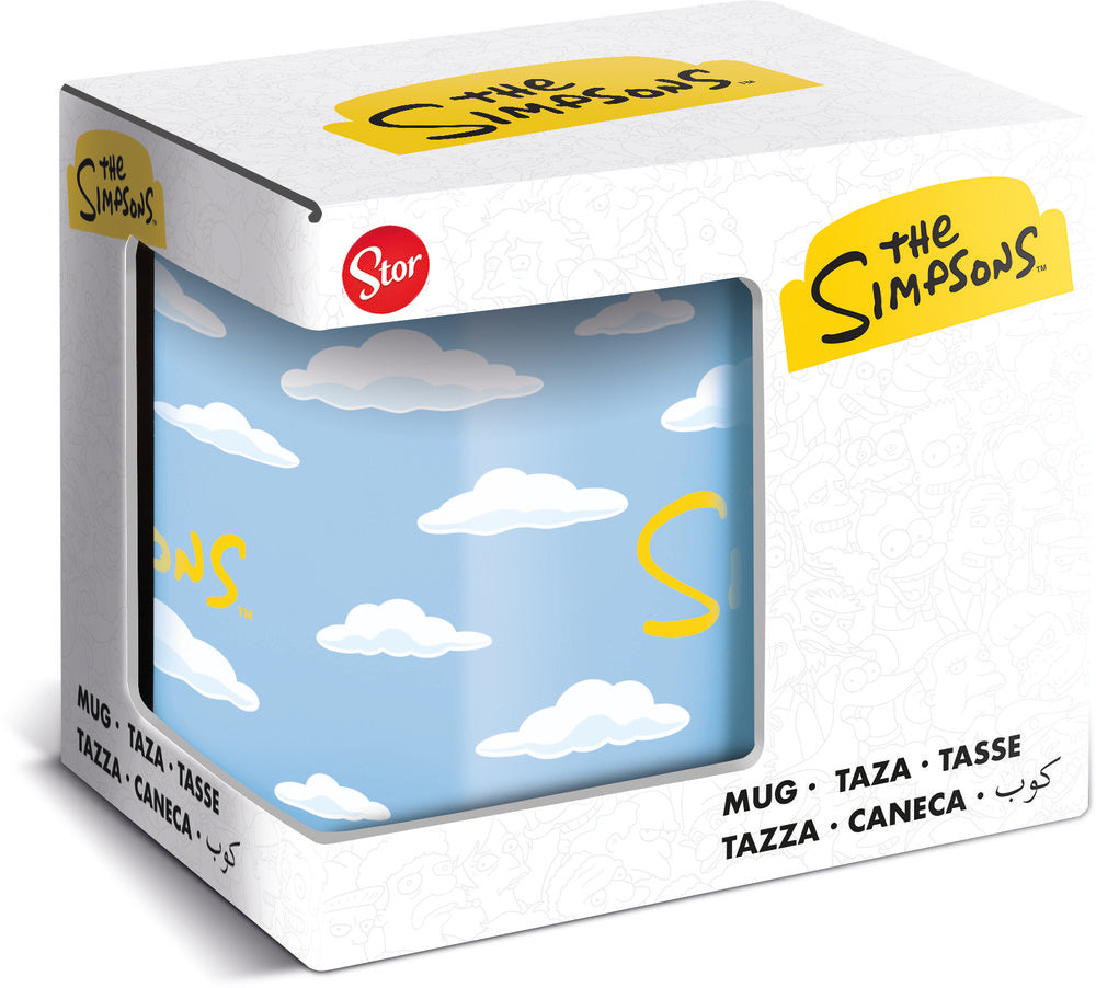 TAZA CERAMICA 325 ML EN CAJA REGALO SIMPSONS HOMER | STOR | 1 UNIDAD | 8412497875795 Imagen principal del producto