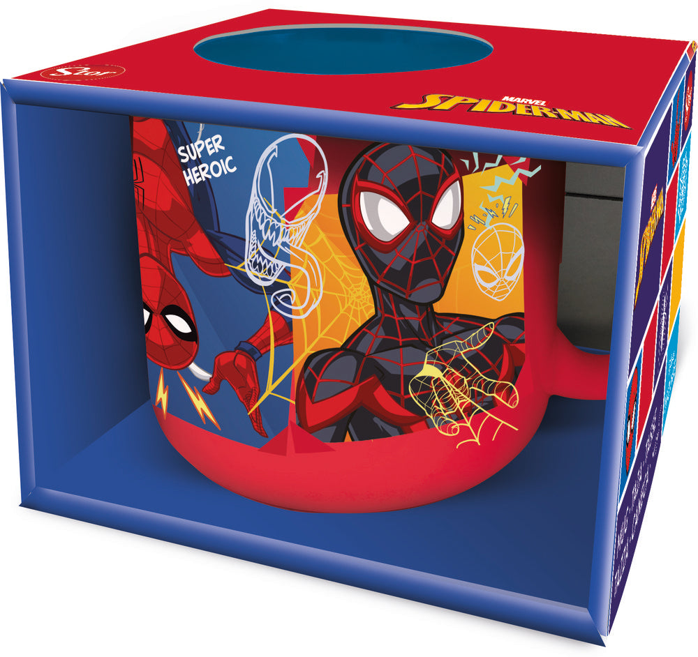TAZA DE CERAMICA FULL DECO 355 ML EN CAJA REGALO SPIDERMAN | STOR | 1 UNIDAD | 8412497880270 Imagen principal del producto