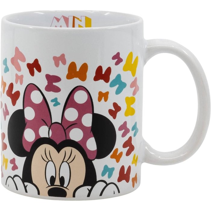 TAZA CERAMICA 325 ML EN CAJA REGALO MINNIE SO EDGY BOWS | STOR | 1 UNIDAD | 8412497881048