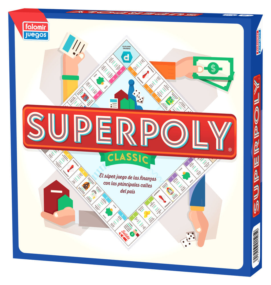 Juego de Mesa Superpoly Juguetes Falomir S.A Imagen principal del producto