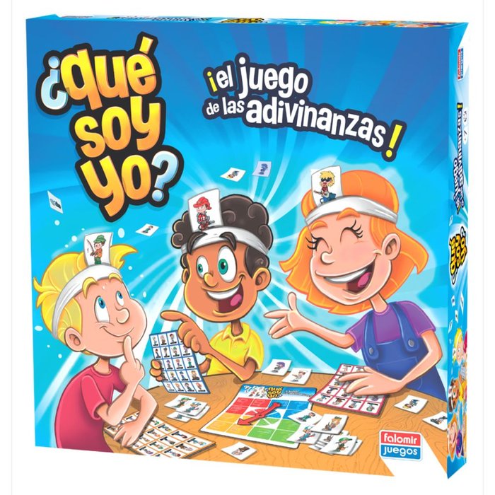 JUEGO DE MESA ¿QUE SOY YO? | JUGUETES FALOMIR S,A | 1 UNIDAD | 8412553095068 Imagen principal del producto