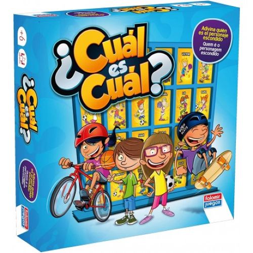 ¿Cual Es Cual? Marca Falomir Juegos Juego de Mesa en Cartón