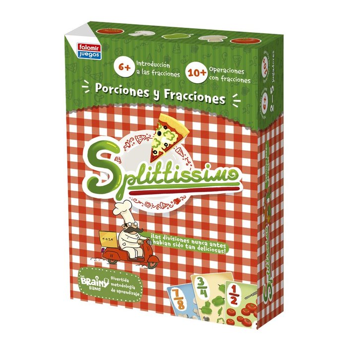 JUEGO DE MESA SPLITTISSIMO | JUGUETES FALOMIR S,A | 1 UNIDAD | 8412553300124 Imagen principal del producto