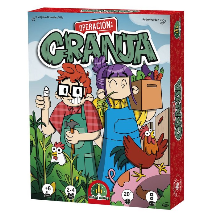 JUEGO DE MESA OPERACION GRANJA | JUGUETES FALOMIR S,A | 1 UNIDAD | 8412553335782 Imagen principal del producto