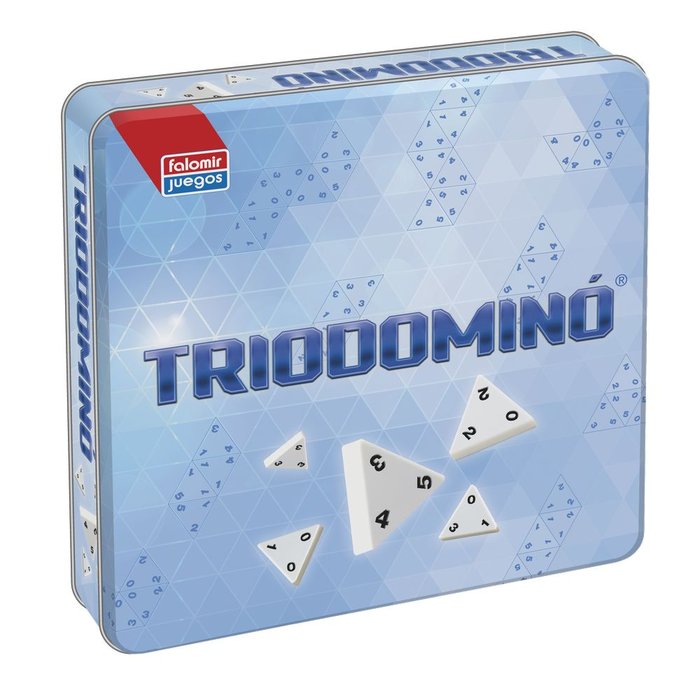 Juego de Mesa Triodomino Caja de Lata Juguetes Falomir Imagen principal del producto
