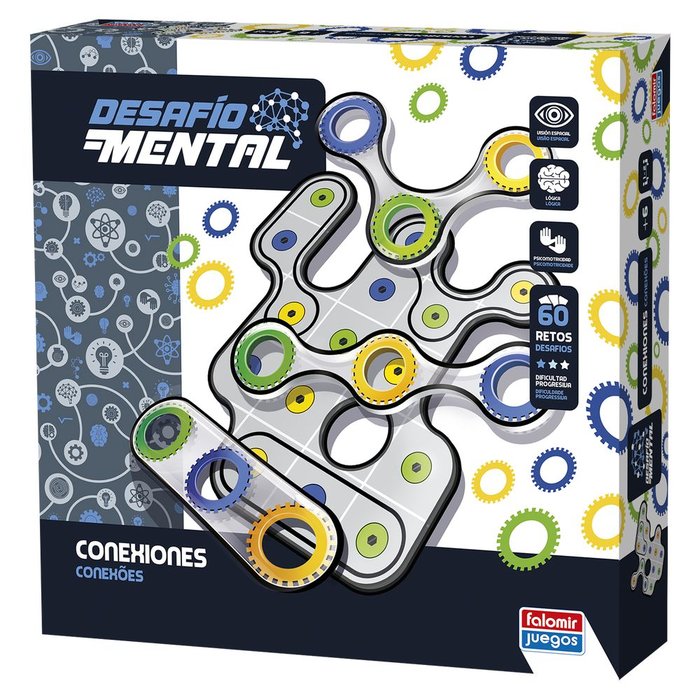 Juego de Mesa Conexiones Desafío Mental Juguetes Falomir S.A Imagen principal del producto