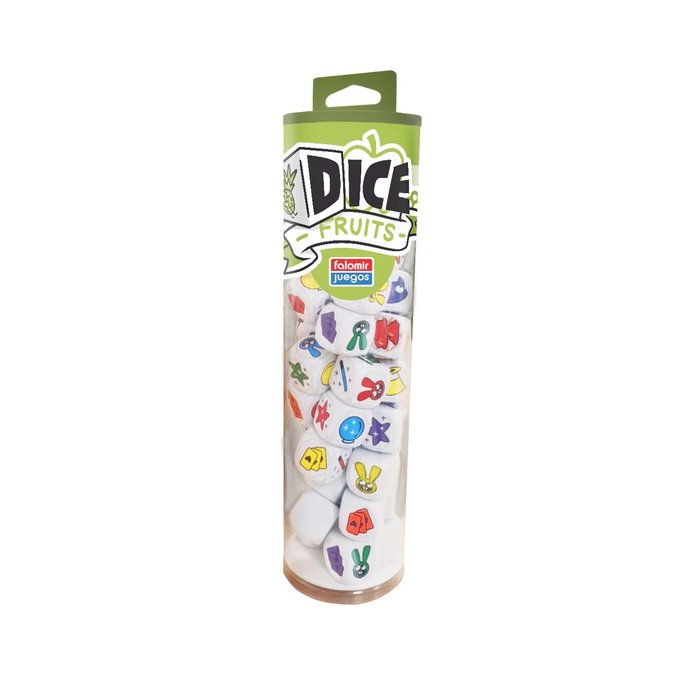JUEGO DE MESA DICE FRUITS | JUGUETES FALOMIR S,A | 1 UNIDAD | 8412553340243 Imagen principal del producto