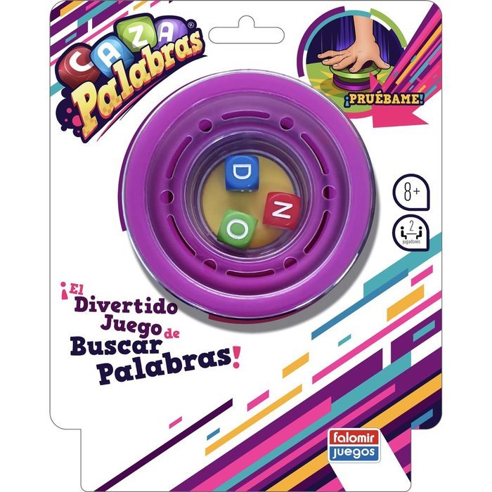 JUEGO DE MESA CAZA PALABRAS | JUGUETES FALOMIR S,A | 1 UNIDAD | 8412553340250