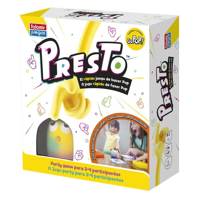 JUEGO DE MESA PRESTO | JUGUETES FALOMIR S,A | 1 UNIDAD | 8412553340274 Imagen principal del producto