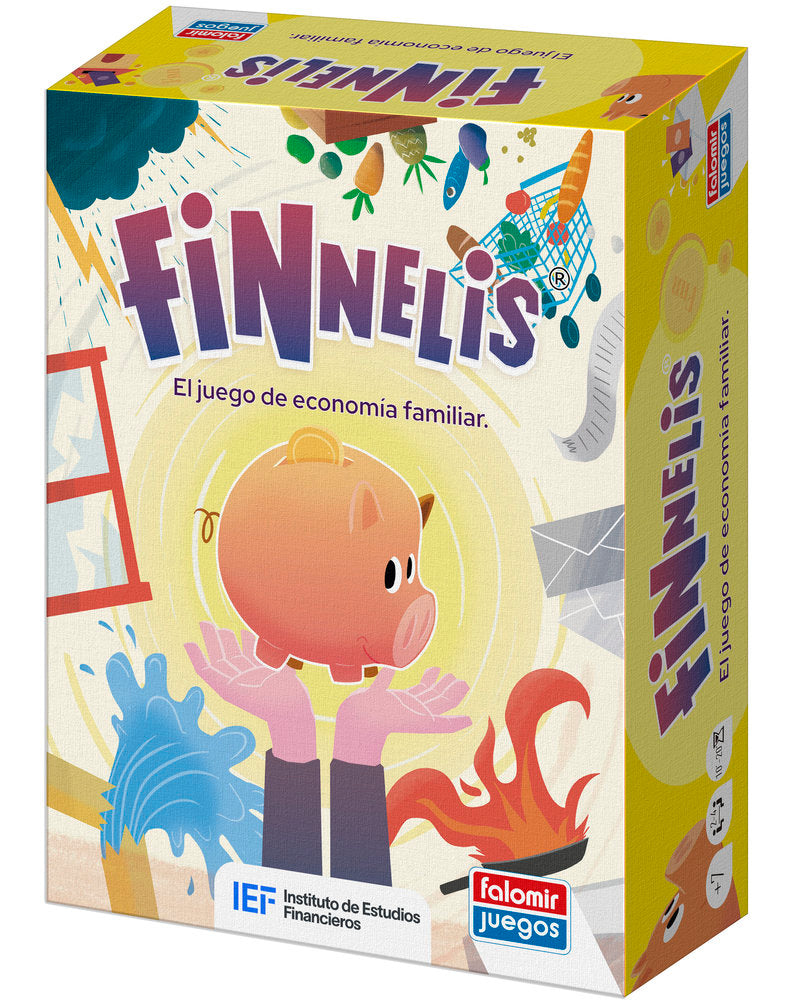 JUEGO DE MESA FINNELIS | JUGUETES FALOMIR S,A | 1 UNIDAD | 8412553340304 Imagen principal del producto