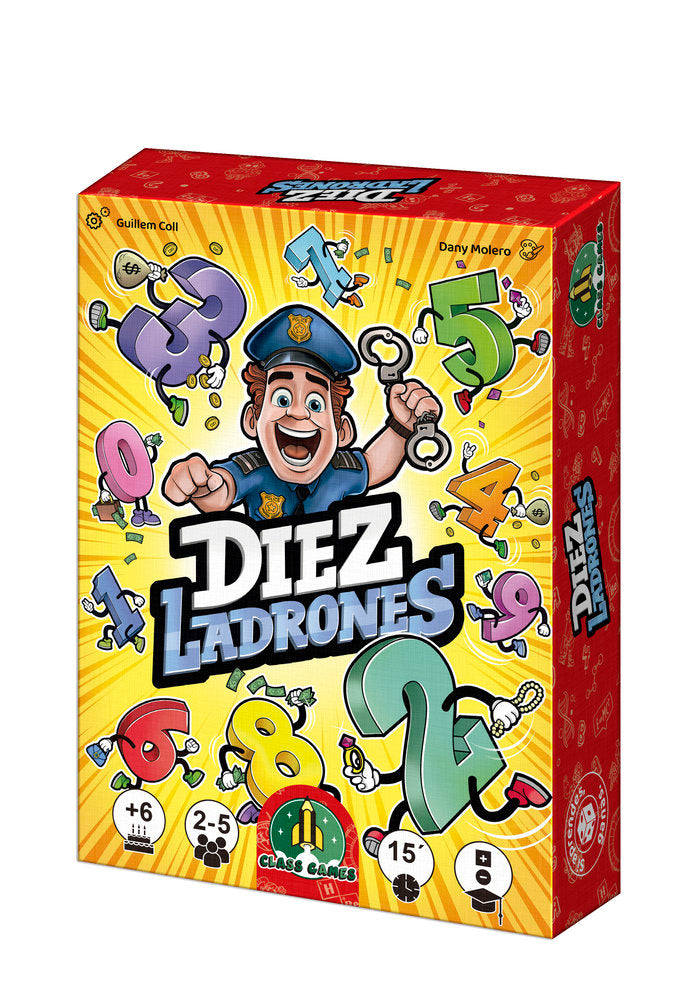 Juego de Mesa Diez Ladrones Juguetes Falomir S.A
